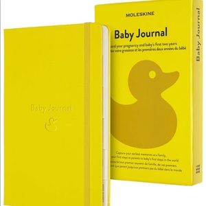 NEW Moleskine Yellow Hardcover Baby Journal